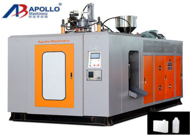 1000ml Plastic Extrusion Automatic Blow Moulding Machine Shampoo Red Bottle