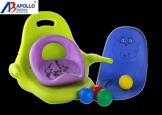 Plastic Extrusion HDPE Blow Molding Machine Colorful LDPE Sea Ball Double Station